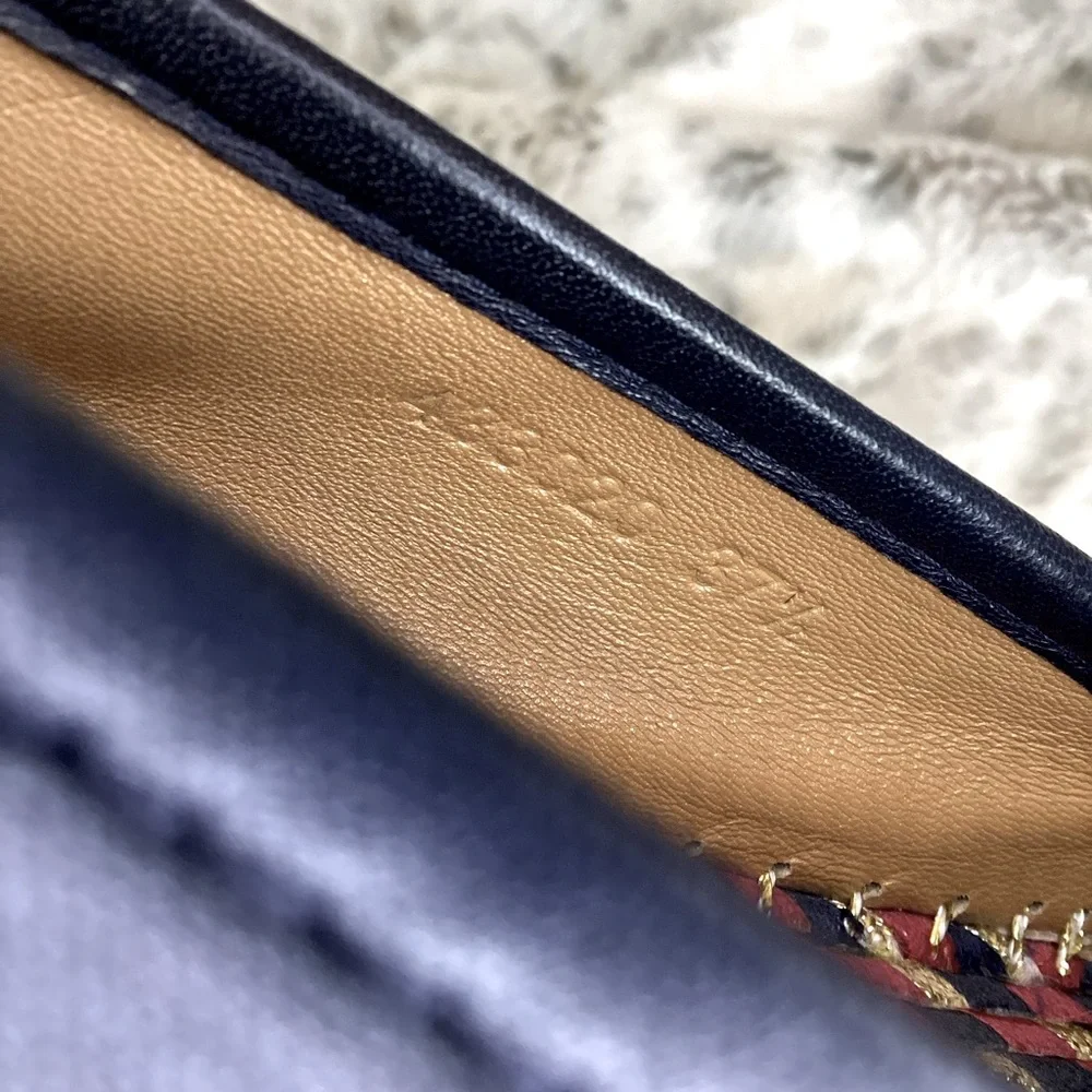 GUCCI Nappa Charlotte Espadrilles NWOT